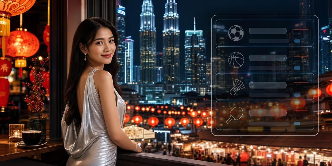 A Kuala Lumpur player enjoying a modern online sports betting experience