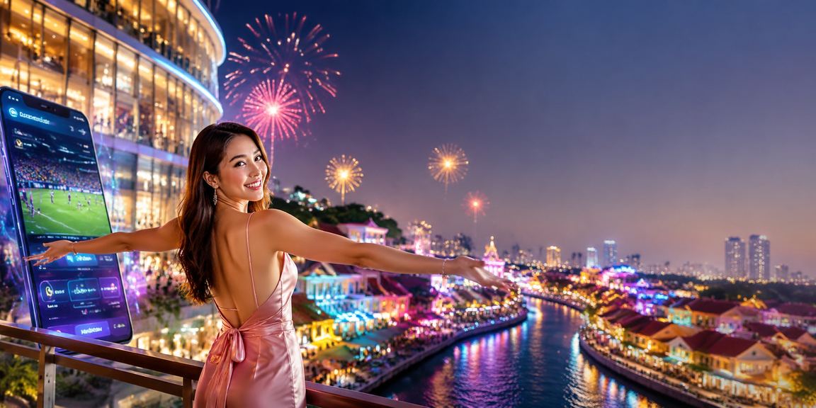 Players in Melaka access mobile casino with a modern Malay style